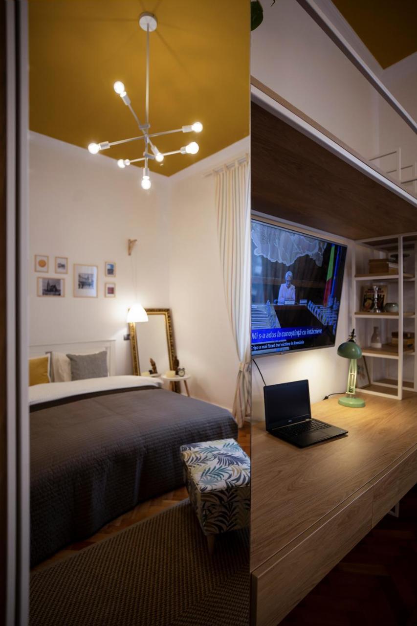 Yellow Apartment Kluż-Napoka Zewnętrze zdjęcie